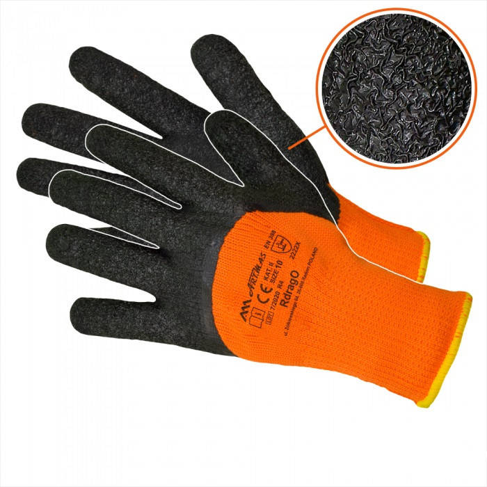 

Рабочие перчатки утепленные Artmas RDRAG ORANGE KAT.2 (siz-001) 10, Оранжевый