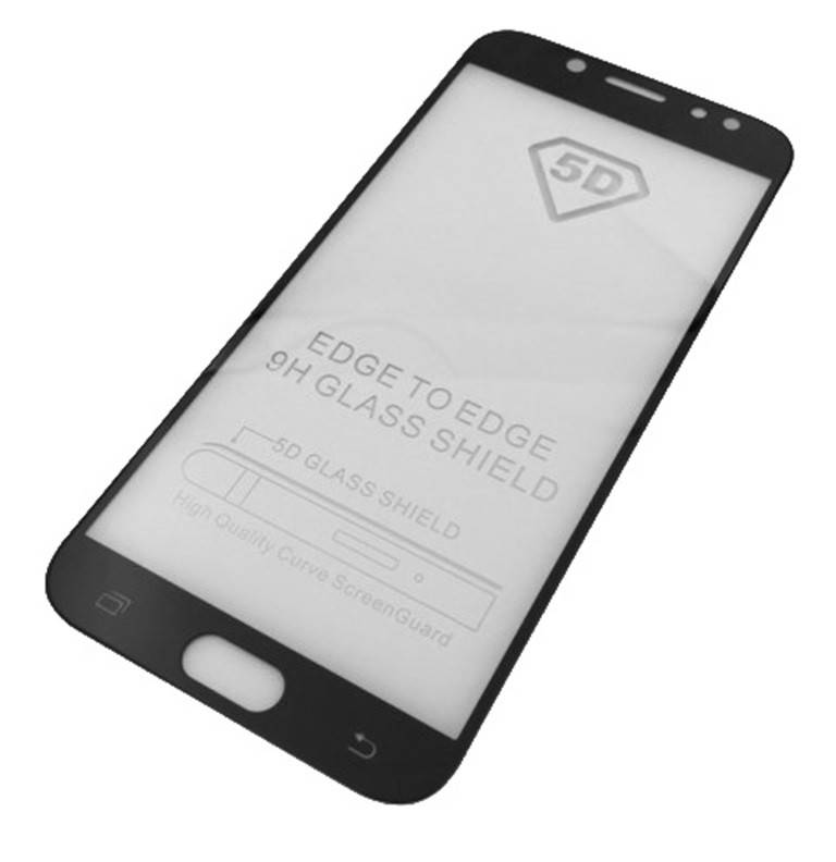 

Защитное стекло с рамкой SAMSUNG J7 PRO 2017 Black (тех. упаковка), Черный