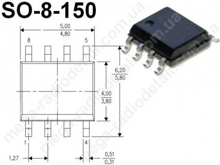

Мікросхема LM358 SO-8