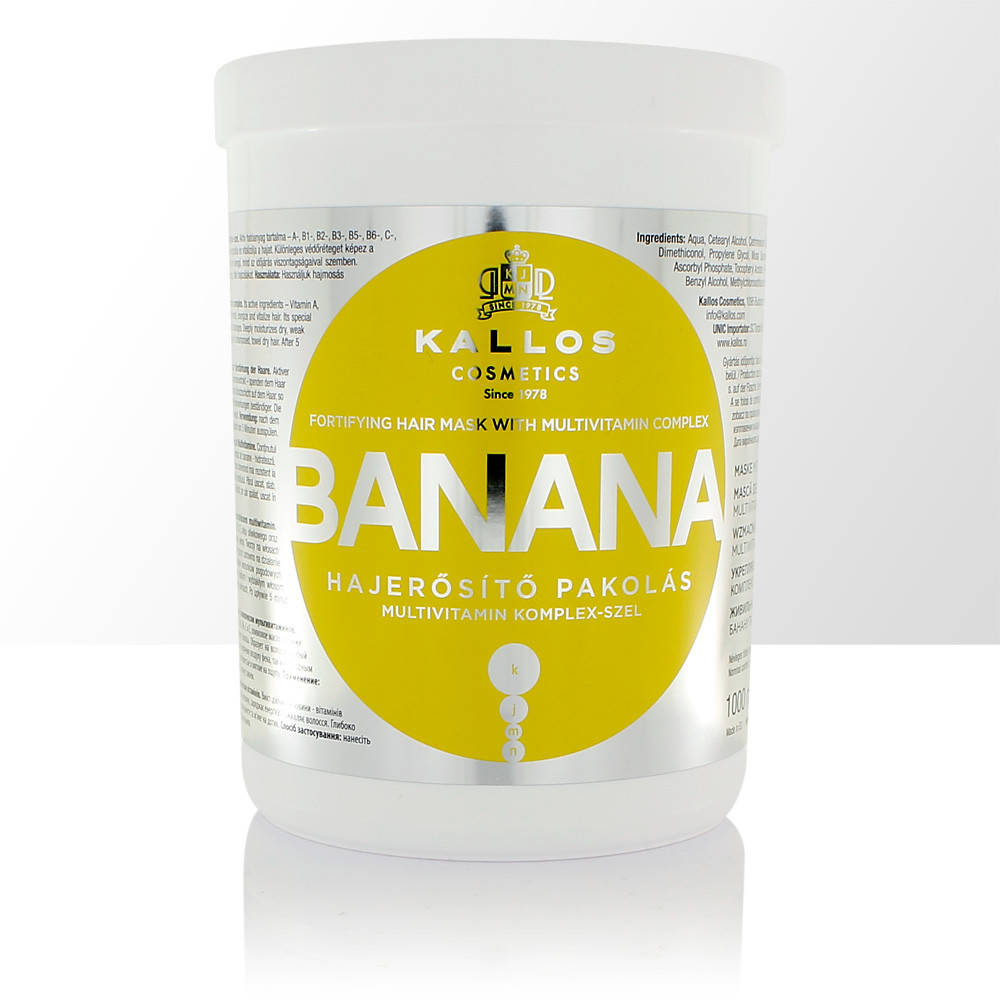 

Маска для волос Kallos Banana