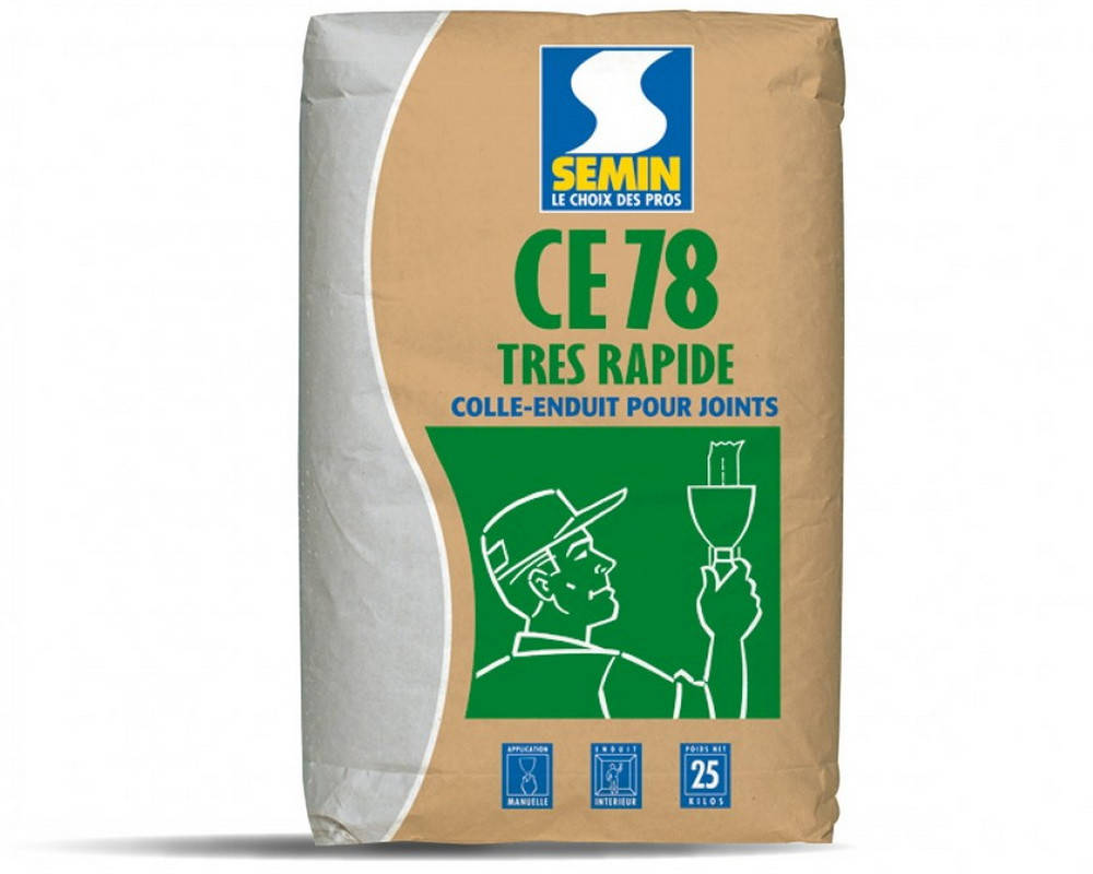 

Шпаклівка для стиків гіпсокартону Semin CE 78, 25 кг