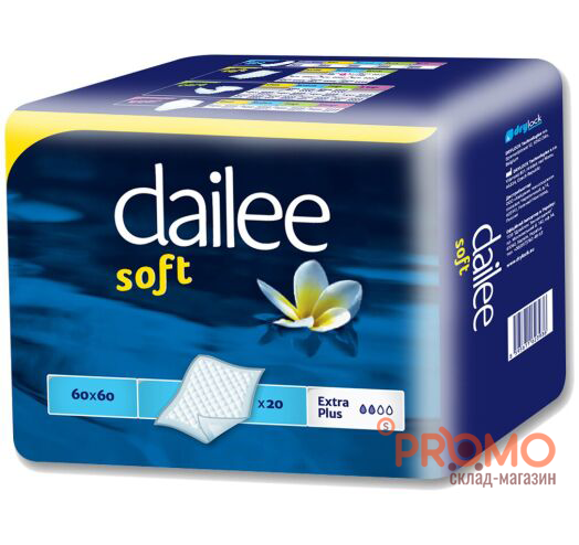 

Пеленки одноразовые Dailee Soft 60Х60