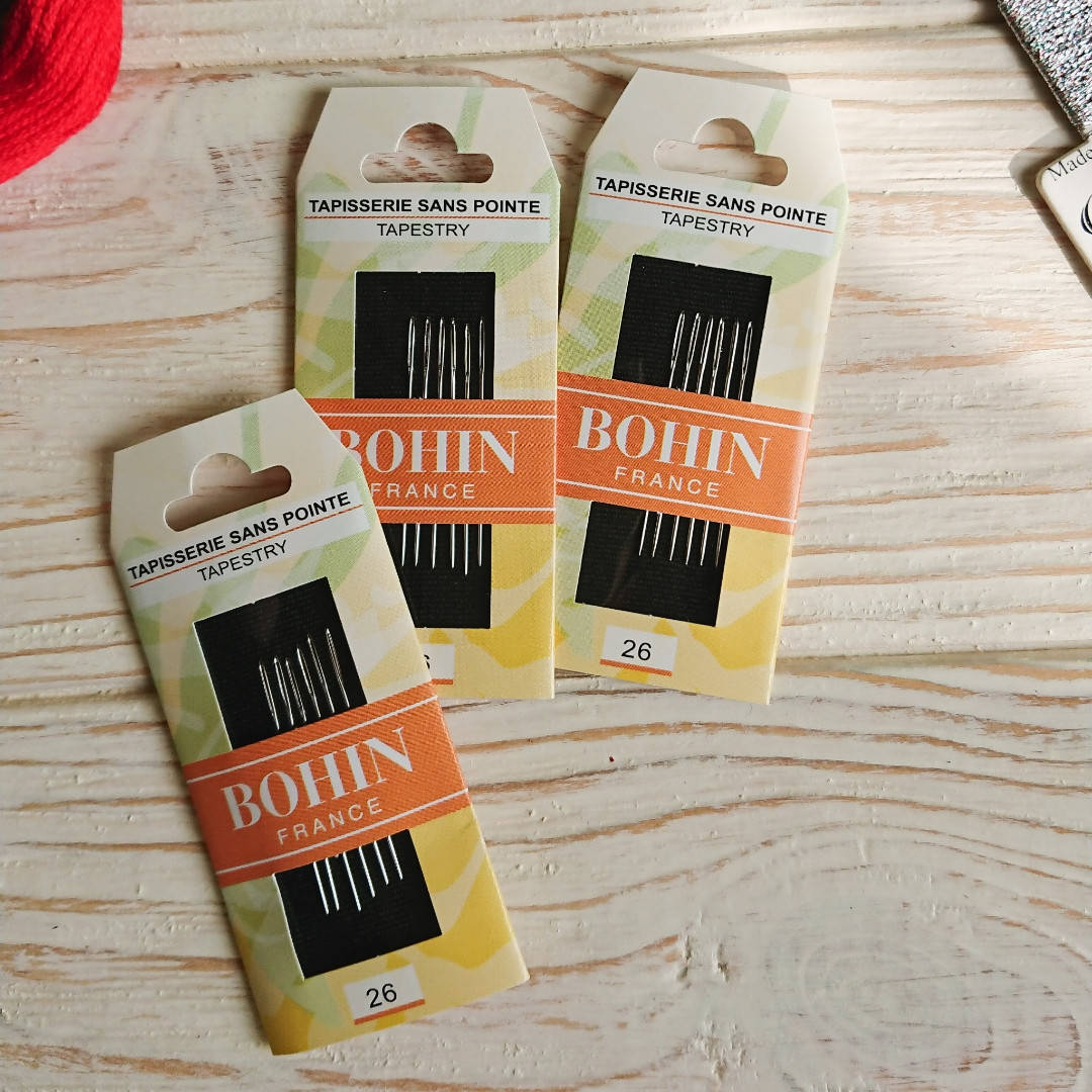 

Иглы вышивальные Bohin Tapestry Needles №26