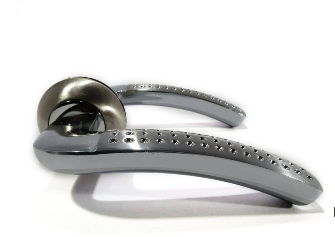 

Ручка раздельная PUNTO LOGICA матовый никель/хром (Китай)