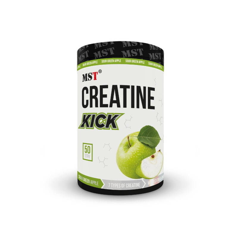 

Креатин MST Creatine Kick, 500 грамм Зеленое яблоко