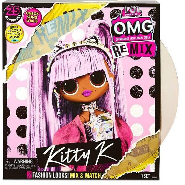 

L.o.l. surprise! s4 кукла сюрприз Королева Китти Кей Ремикс 567240 o.m.g. remix kitty k doll