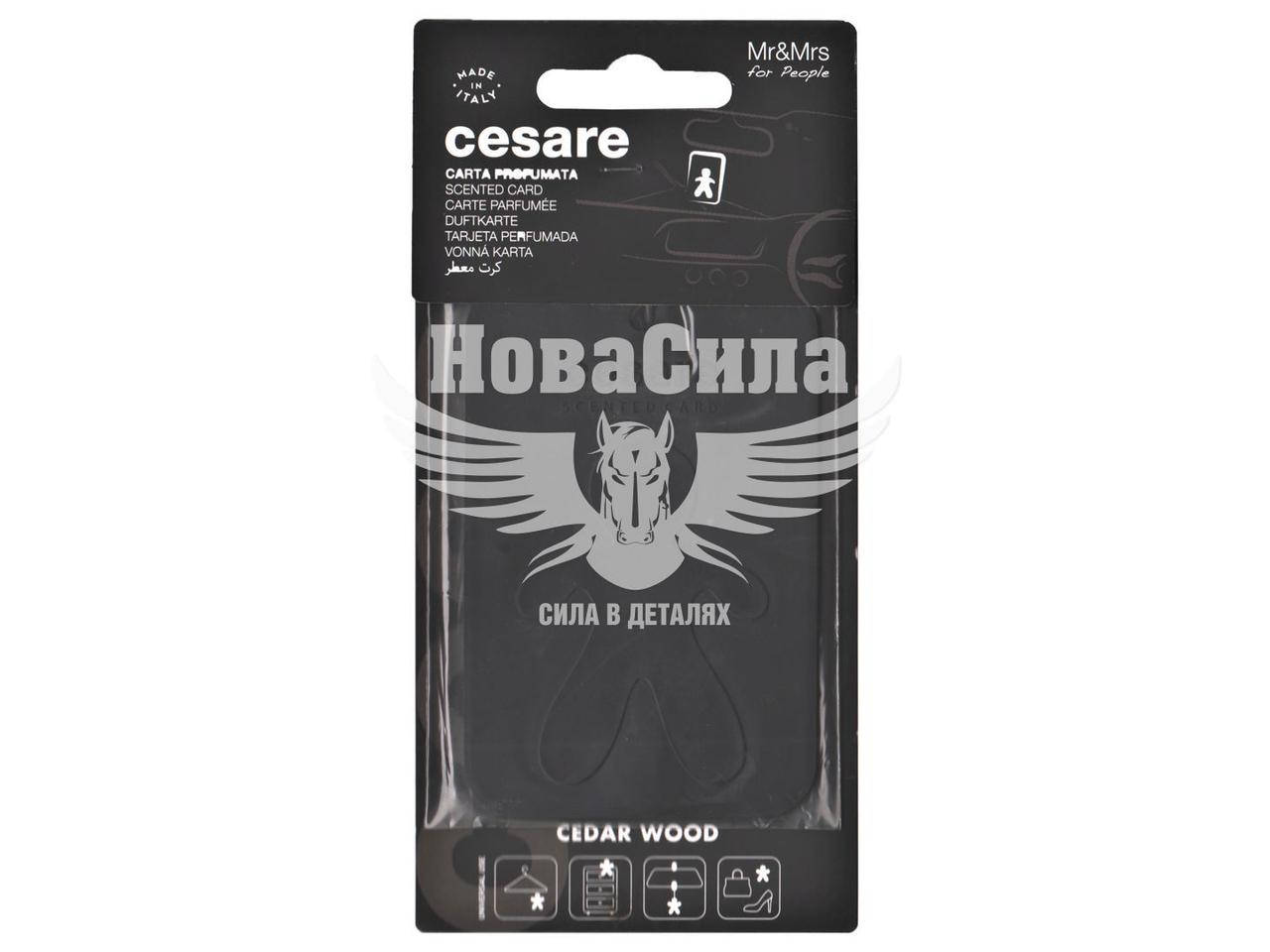 

Запах (Mr + Mrs) Cesare Scented Cards Cedar Woods (карта) JCESTES003