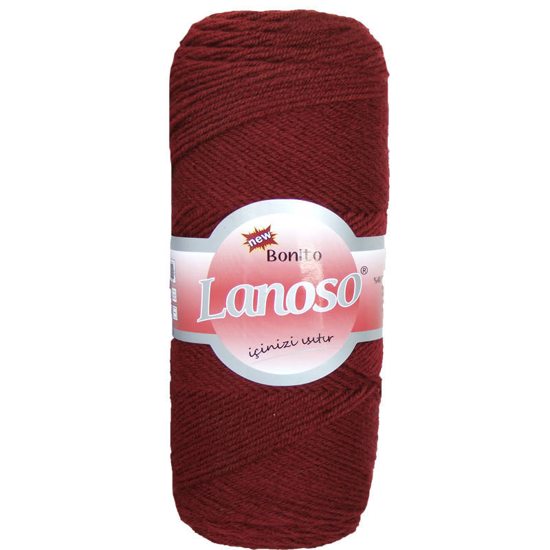 

Lanoso Bonito бордовый №957