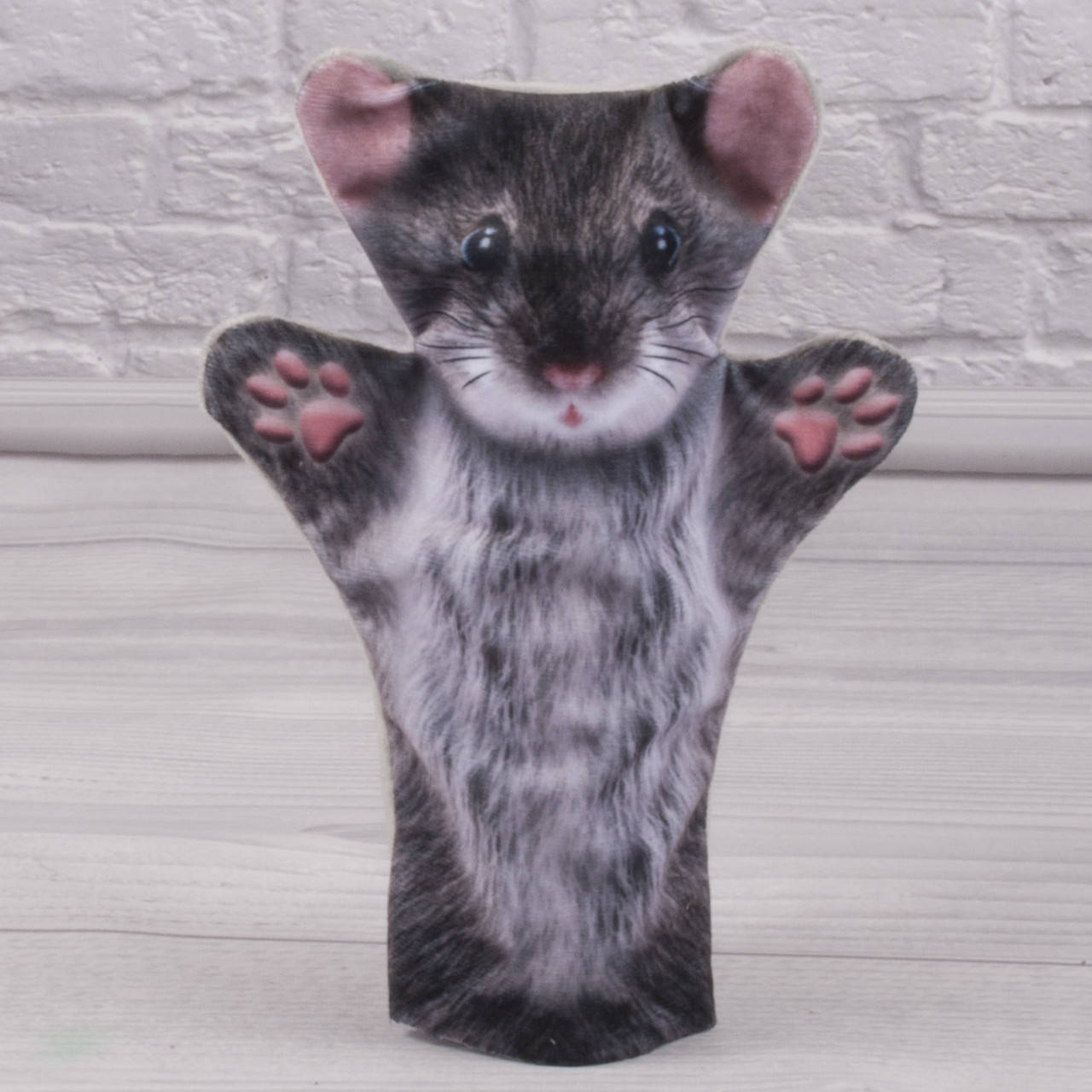 

Кукла Би ба бо "Мышка", игрушка би ба бо, игрушка на руку, игрушка для кукуольного театра, 27 см.