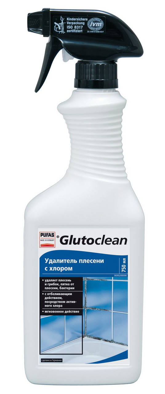 

Средство от плесени с хлором Glutoclean, 750мл