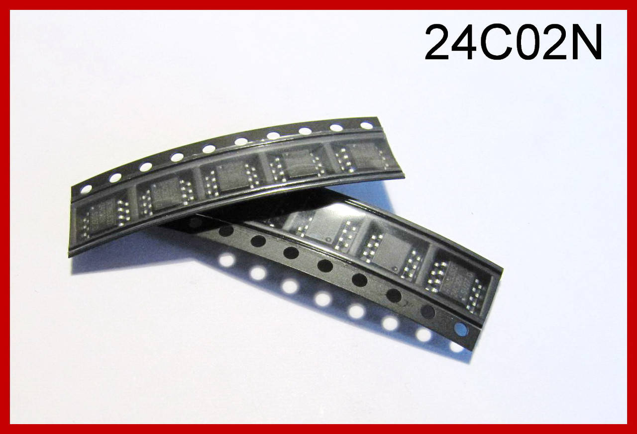 

24C02, микросхема памяти, EEPROM.