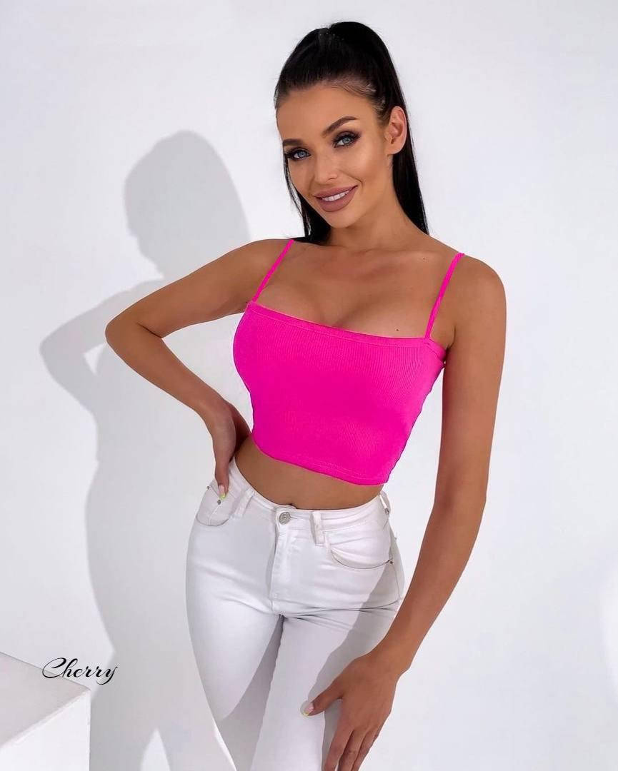 

Женский модный яркий неоновый однотонный топ, короткая майка; черный, белый, салатовый, бежевый и малиновый