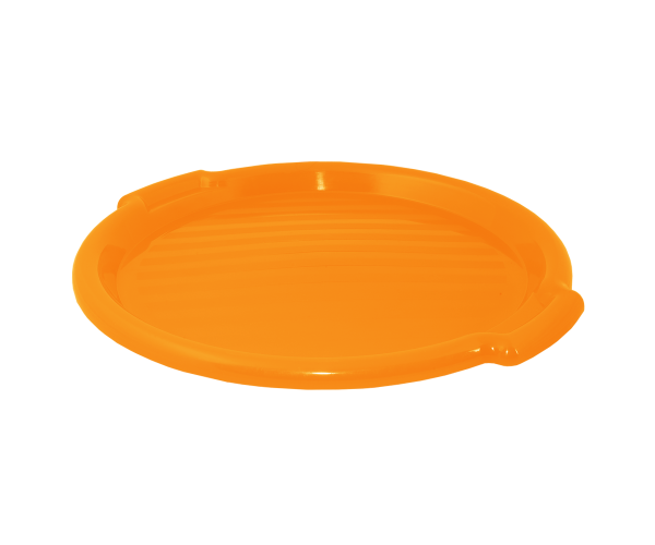 

Піднос пластиковий круглий Алеана d-38,8 см., h-2,5 см. (світло-оранжевий)
