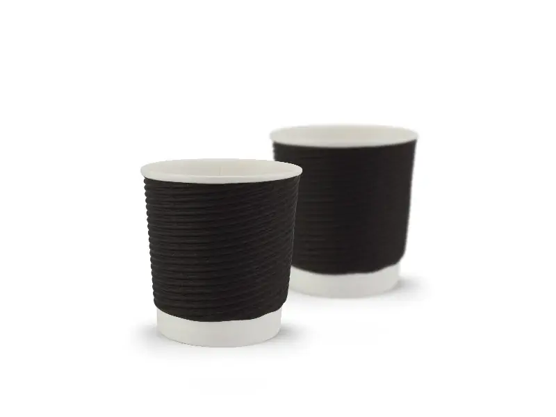 

Стакан гофрированный 110 мл. (черный) F-ВОЛНА ГОРИЗОНТАЛЬНАЯ