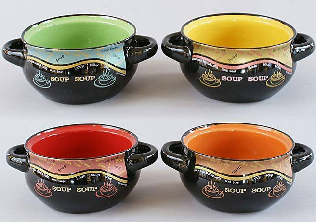 

Супница Tasty SOUP 300мл с ручками