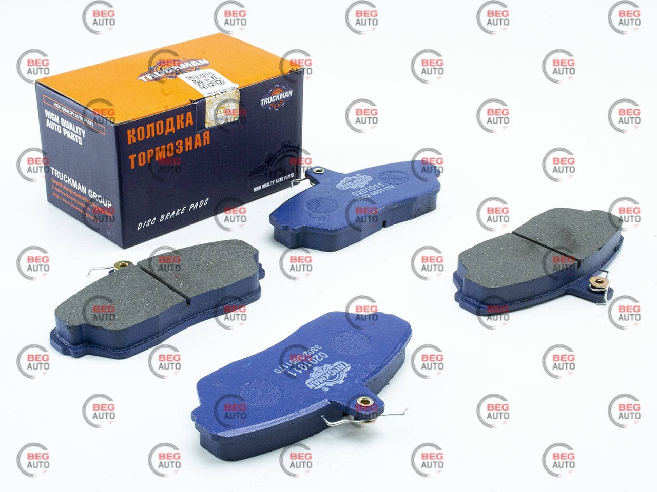 

Колодки тормозные передие Газель (3302-3501170)