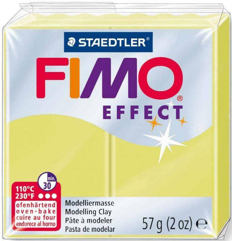 

Пластика Effect, Желтая полупрозрачная, 57 г, Fimo, Желтый
