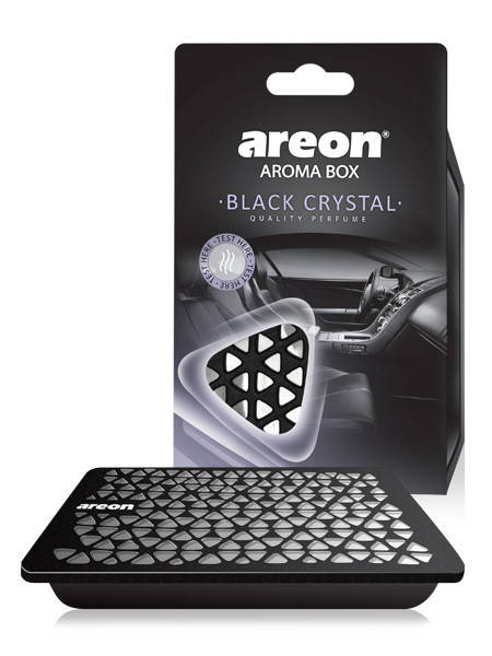 

Ароматизатор под сидение Areon Aroma Box Black Crystal Черный кристал