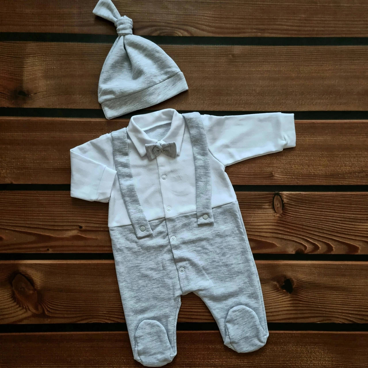 

Комплект для новорожденного 2-х предмет. (футер)