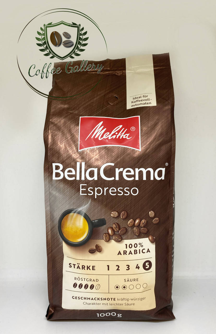 

Кава зернова Melitta Bella Crema 1000г Espresso