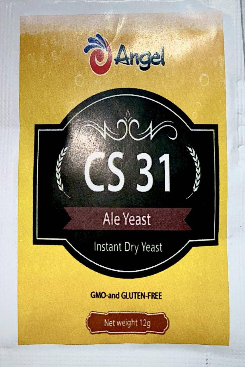

Сухие пивные дрожжи Angel (ALE) CS31 12 г Перефасованные