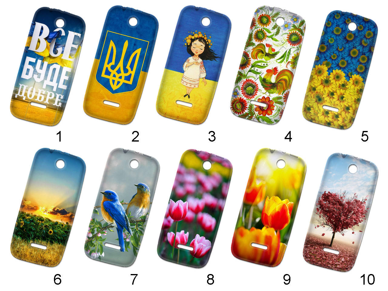 

Силиконовый чехол c рисунком для Nokia 225 (2014)