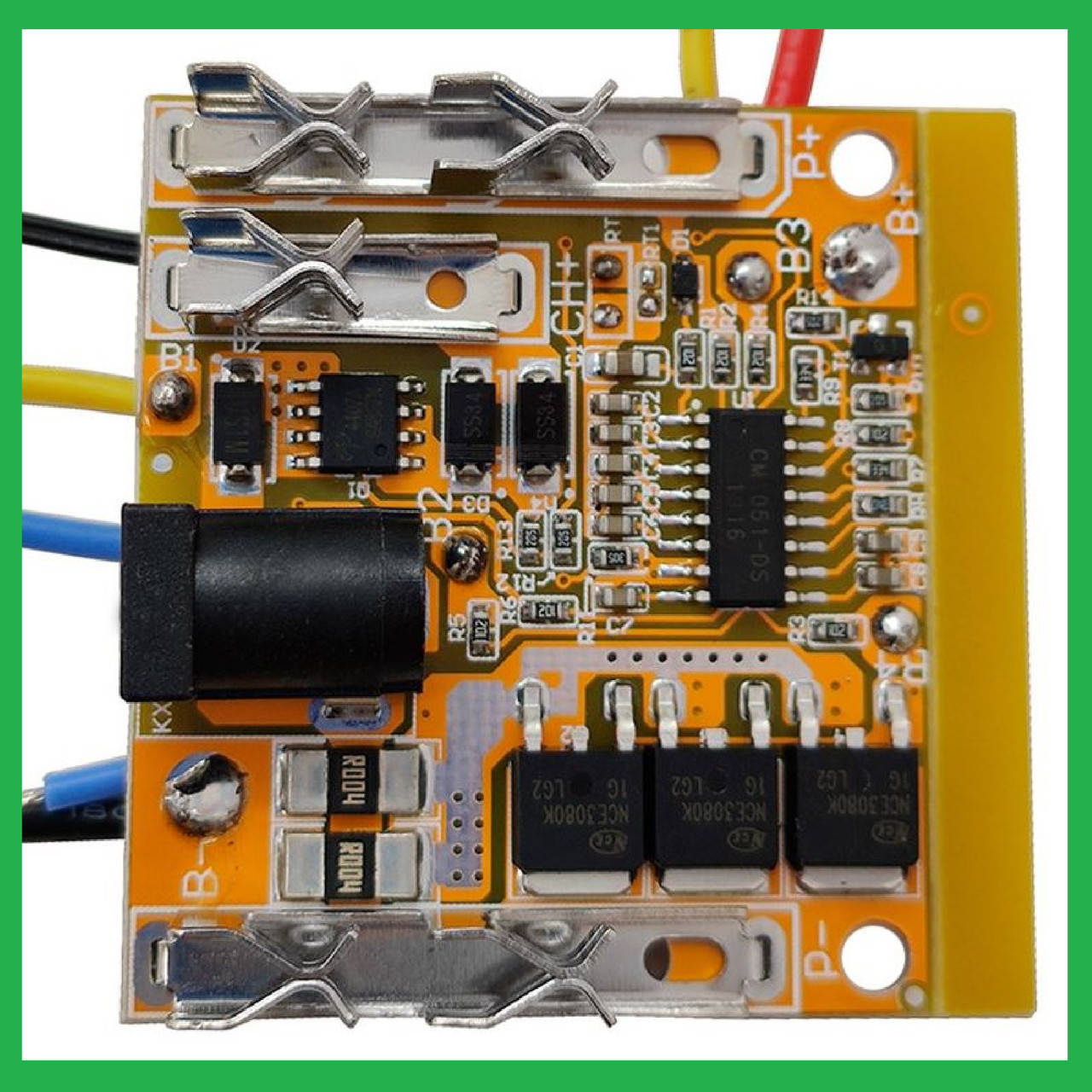 

BMS 5S контроллер для 5-ти Li-Ion KXYC-5S-CMMT4540V 21V 18A рабочий / 80A пусковой