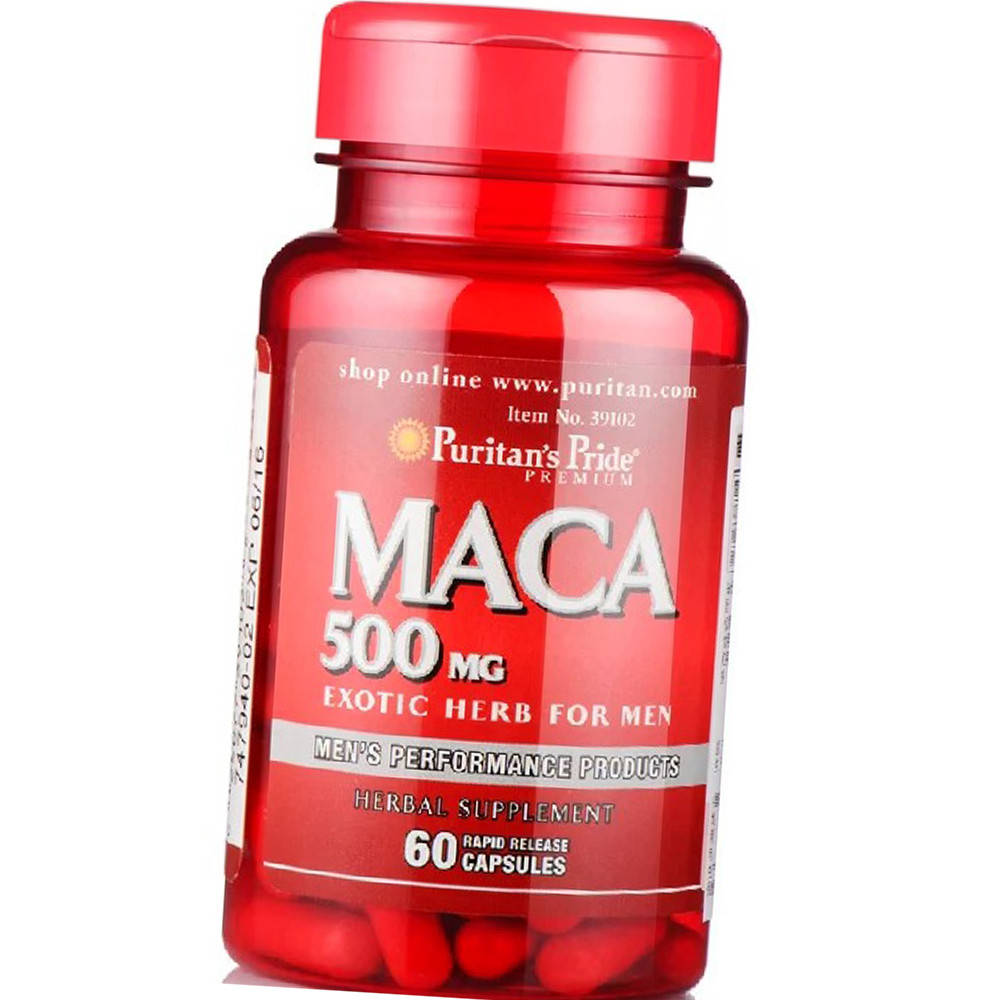 

Экстракт маки перуанской Puritan's Pride Maca 500 mg 60 капс