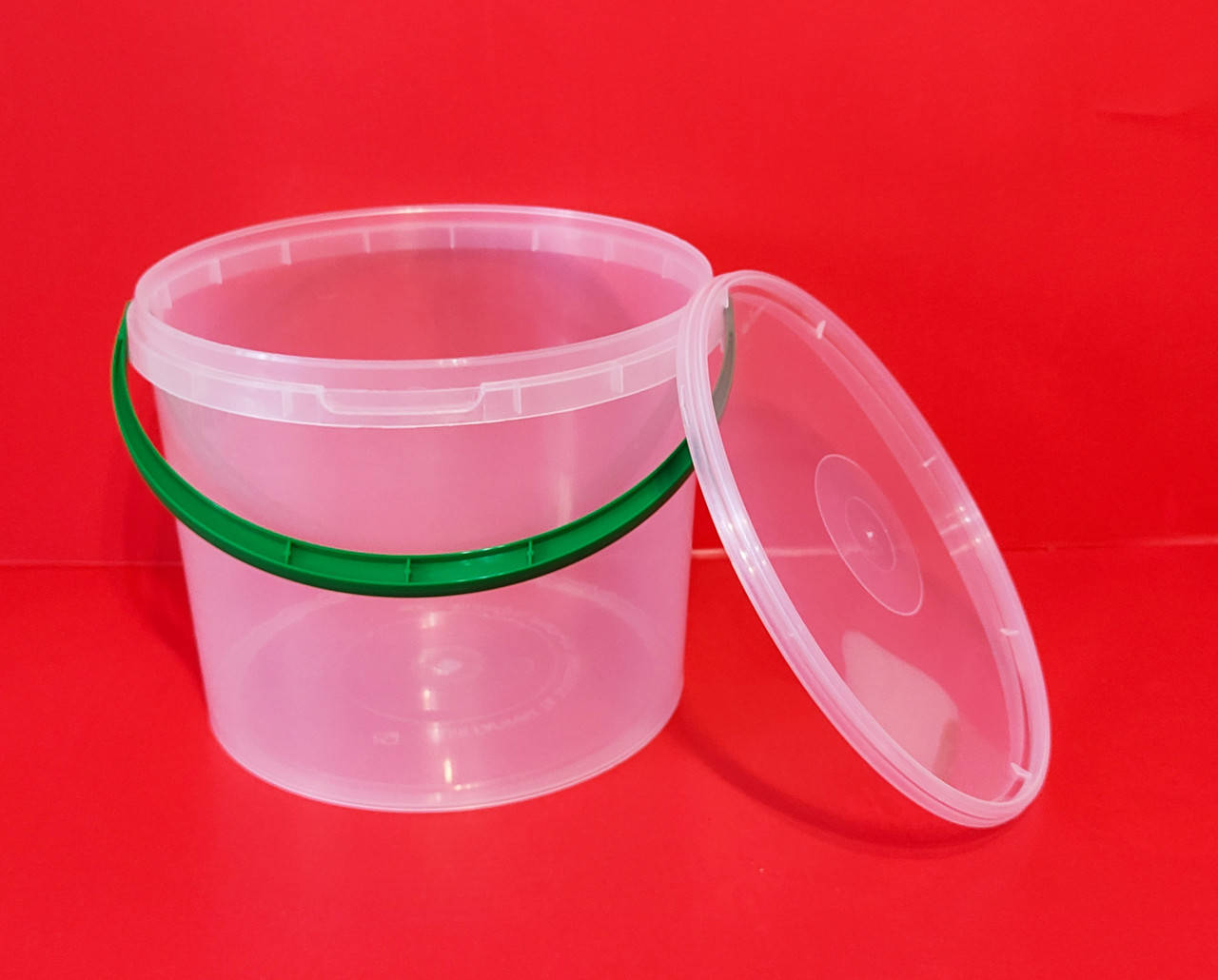 

Ведро пластиковое 5 л прозрачное