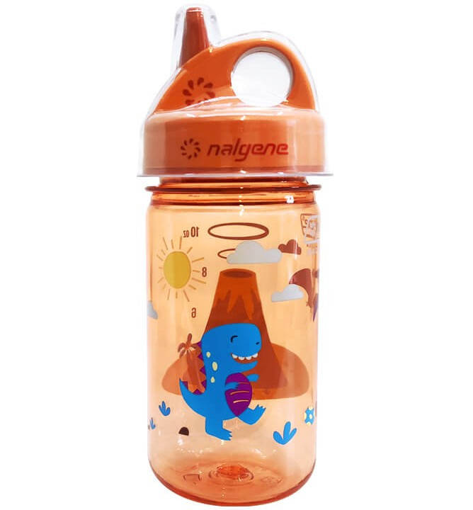 

Детская бутылка для воды Nalgene Kids Grip-N-Gulp 350 мл Volcano
