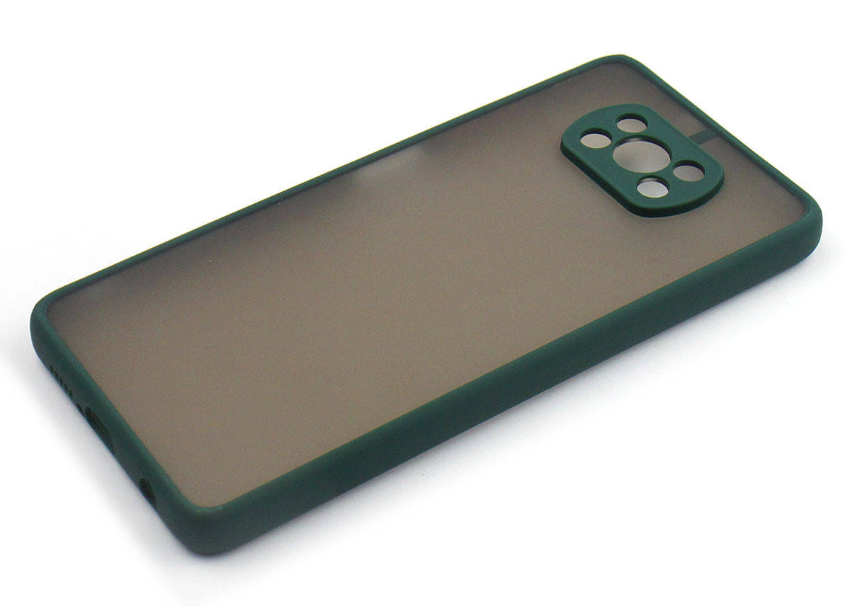 

Чехол CamShield для Xiaomi Poco X3 NFC / X3 Pro Dark Green, Зелёный