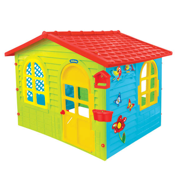 

Домик игровой детский пластиковый садовый Mochtoys 12241