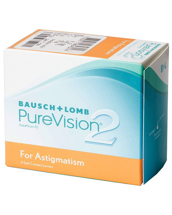 

Контактные линзы PureVision 2 for Astigmatism 1уп (3шт)