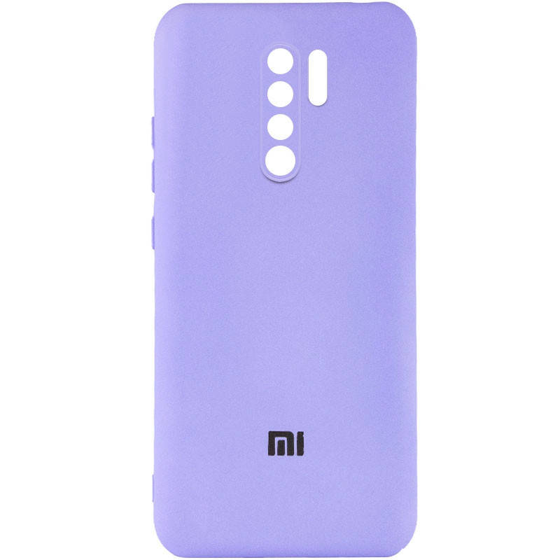 

Силиконовый чехол для Xiaomi Redmi Note 8 Pro Лавандовый микрофибра soft touch, Сиреневый