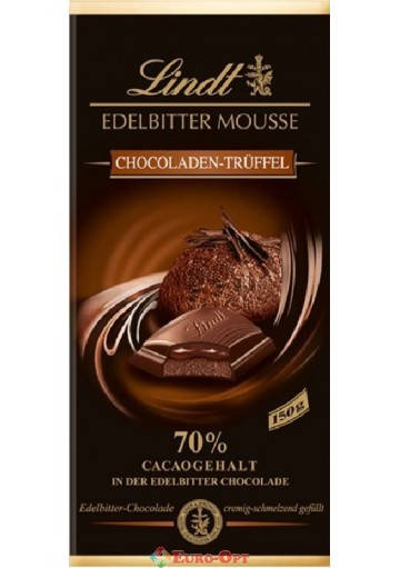 

Шоколад Lindt Edelbitter Mousse Chocoladen Truffel 70% 150г Германия