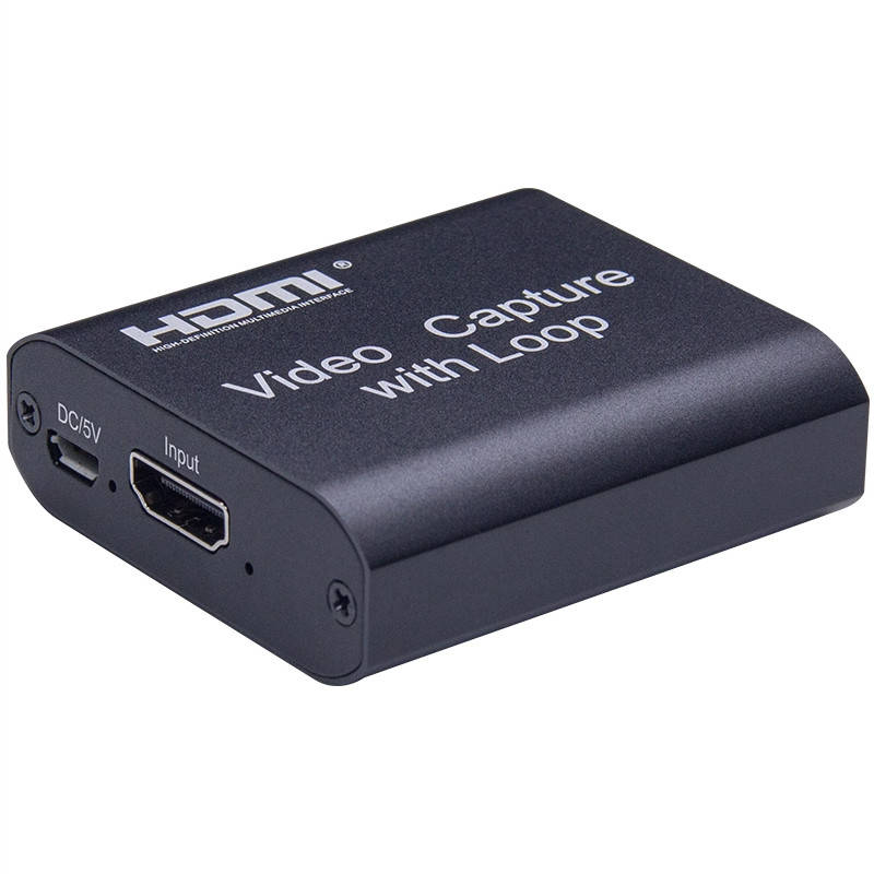 

Внешняя карта видеозахвата Kotion Each Capture Loop HDVC3 Black (HDVC3-B)