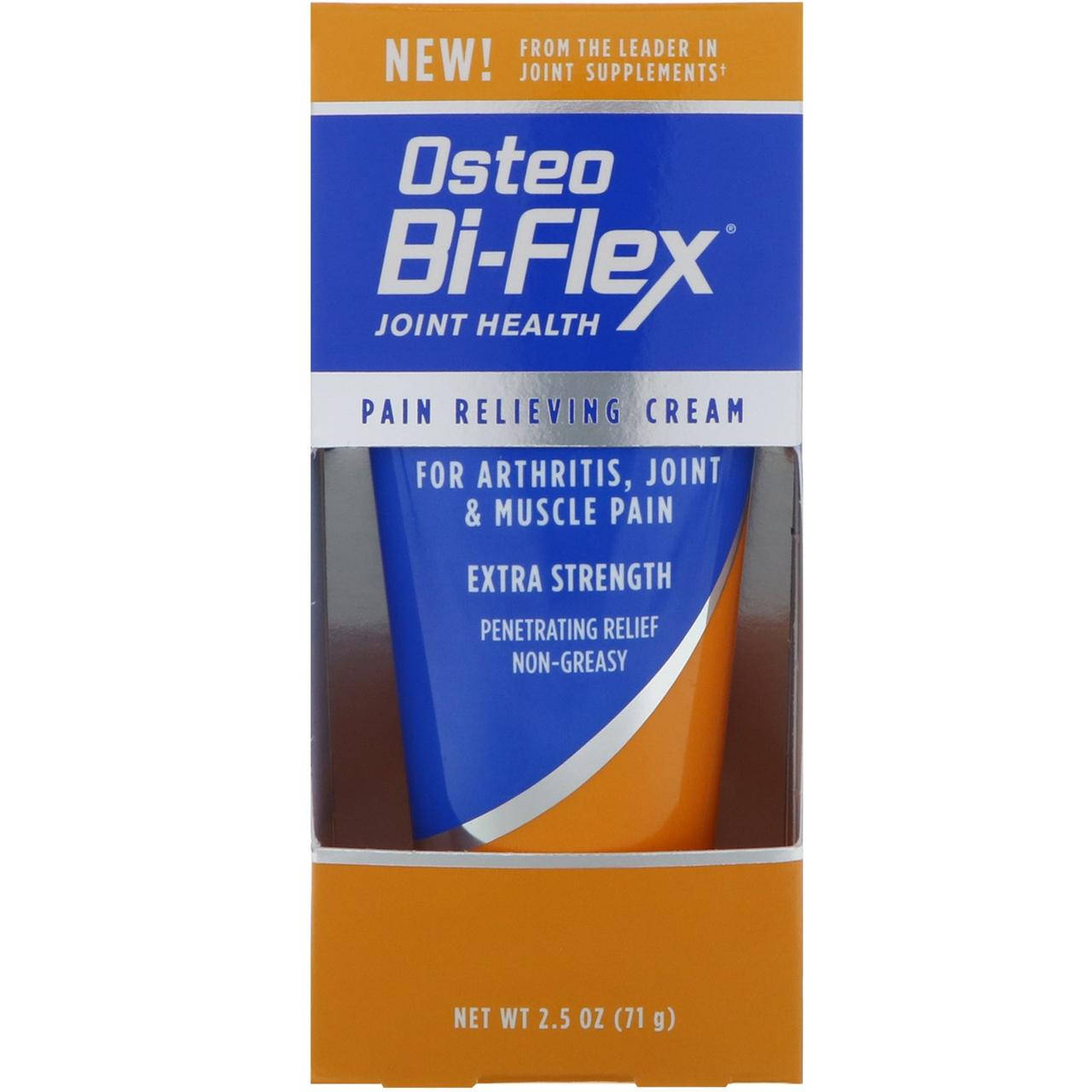 

Формула облегчения боли Osteo Bi-Flex, Обезболивающий крем, 2,5 унц. (71 г) - Оригинал