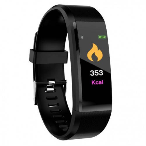 

Умный Фитнес Браслет Supero Smart Band Id115 Plus Original С Пульсометром Черный