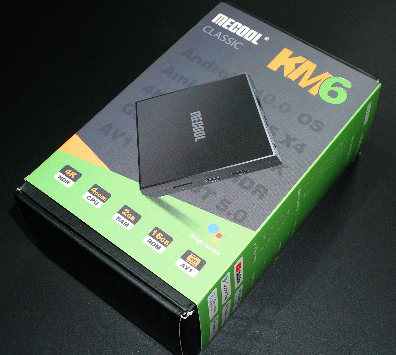 

⫸AndroidTV MECOOL KM6 Classic Edition 2/16 S905X4 smart приставка box смарт Тв бокс