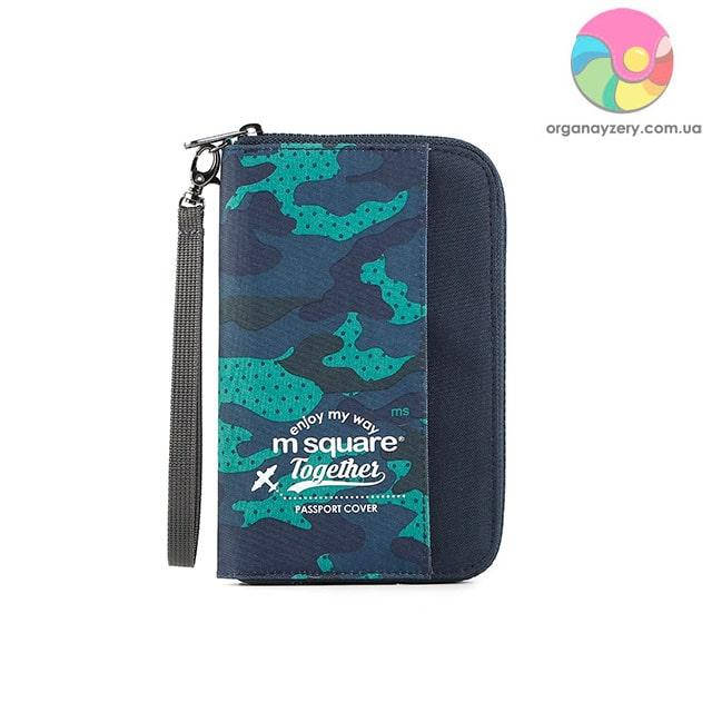 

Органайзер для документов M Square компактный (синий хаки)