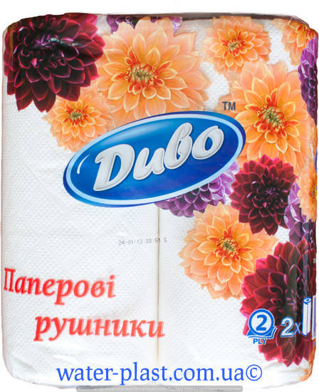 

Бумажные полотенца диво, Белый