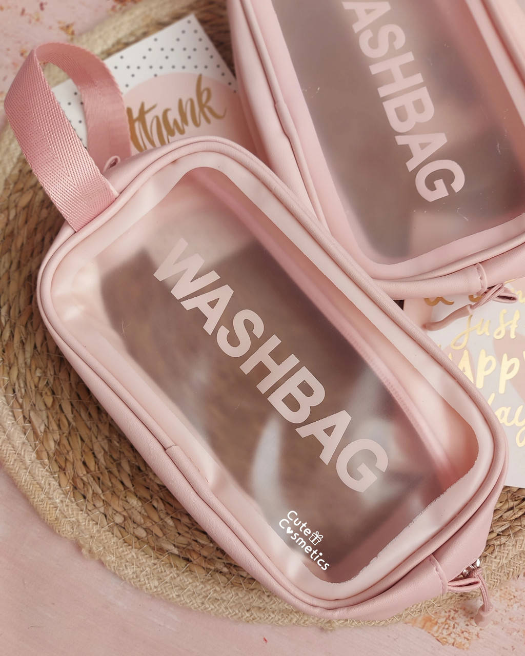 

Косметичка WASHBAG з еко - шкіри 20х12х6,5 см