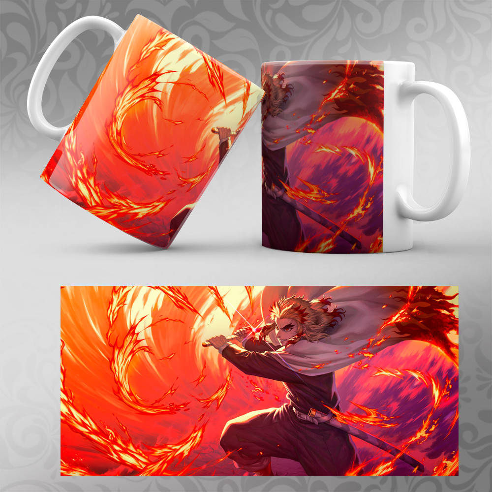 

Чашка Аниме Kimetsu no yaiba 013, Белый