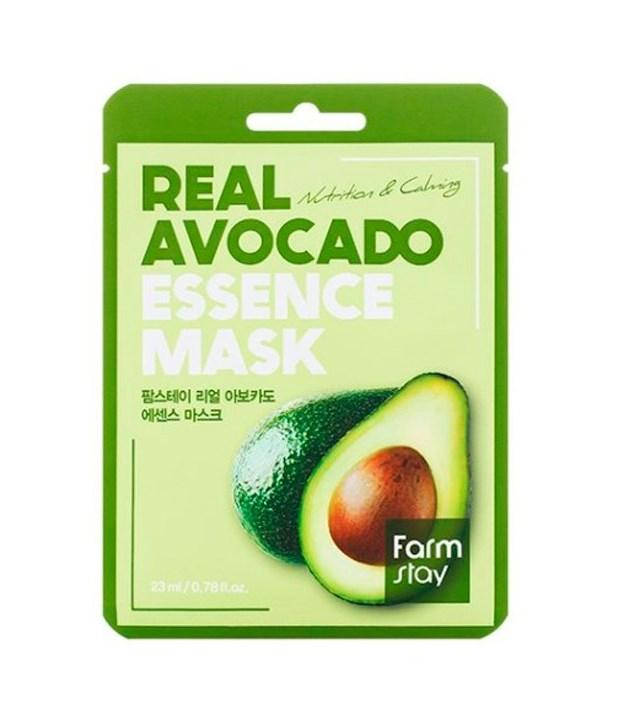 

Тканевая маска для лица восстанавливающая FarmStay Real Avocado 23 мл