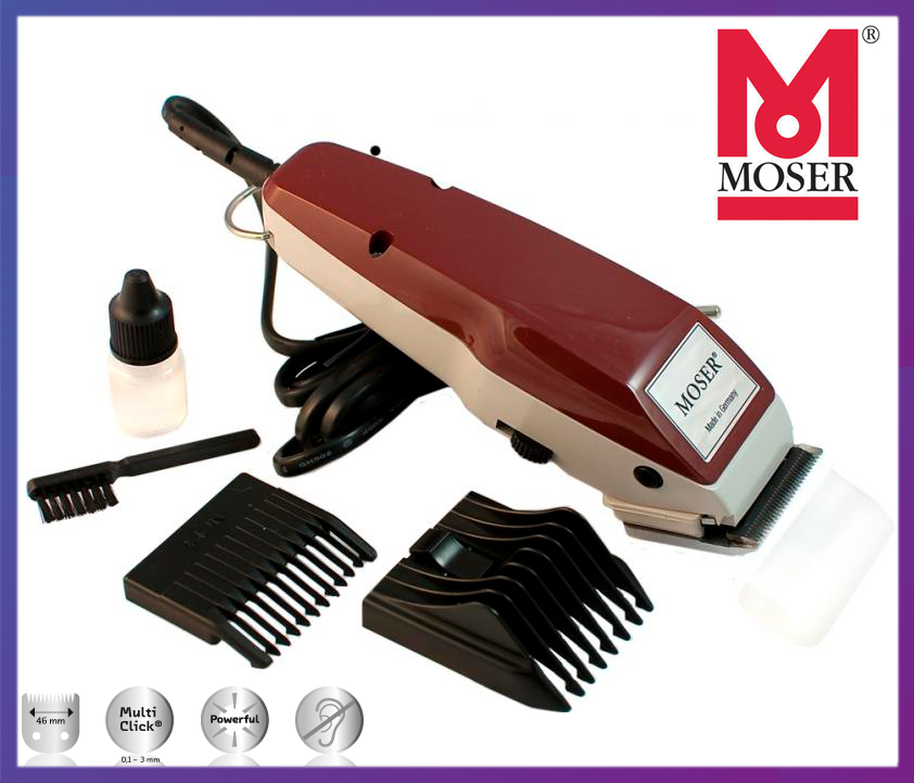 

Профессиональная машинка для стрижки Moser 1400-0291, Качество ф