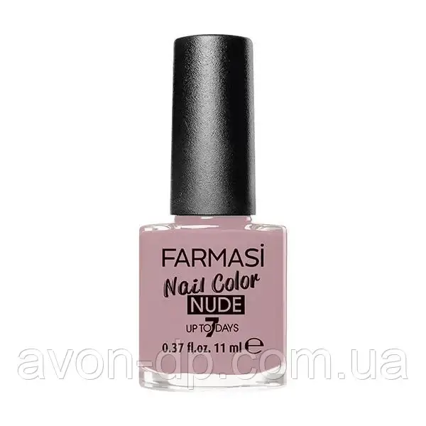 

Нюдовый лак для ногтей "Nail Color" Farmasi 11 мл. Светлый рубин.