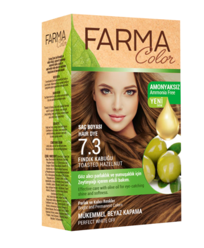 

Крем-фарба для волосся Farma Color 7.3 Горіховий