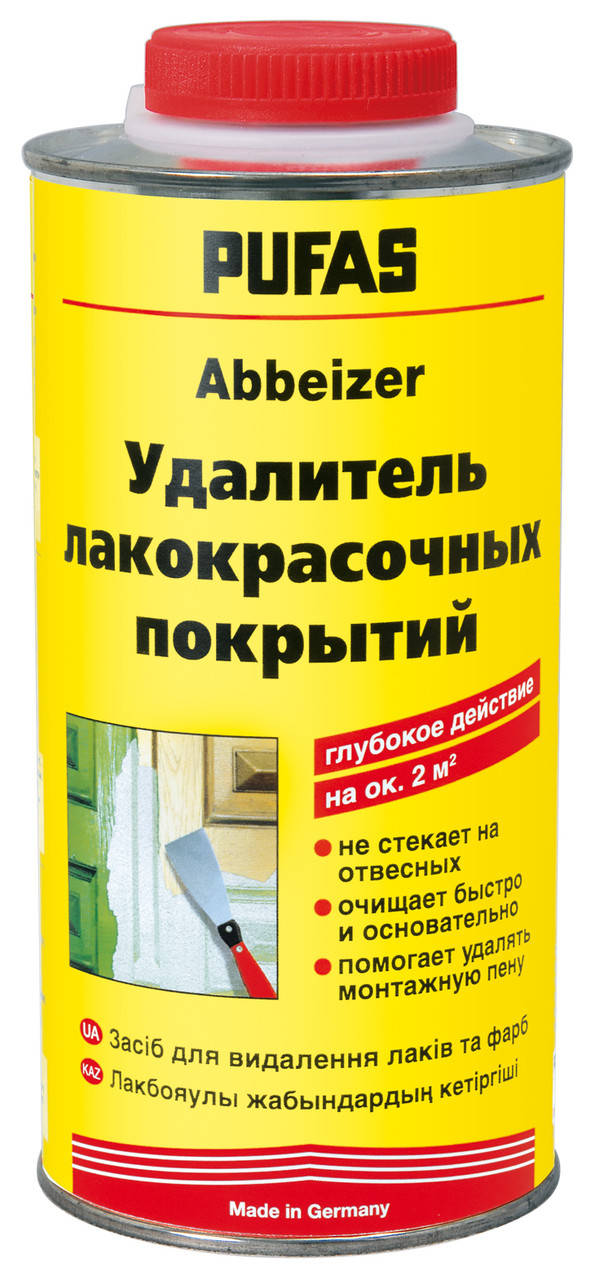 

Удалитель лакокрасочных покрытий и дисперсионных красок Pufas Abbeizer 750 г