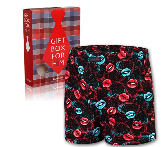 

Трусы мужские семейные Cornette Classic боксеры 048/06 HOT LIPS 2 L, Разные цвета