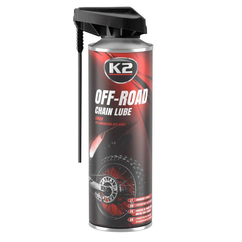 

Средство для смазки цепей K2 PRO OFF CHAIN LUBE 500 мл (W140)